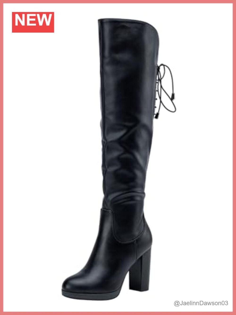 Faux Suede Thigh High Chunky Platform Over Knee Boots